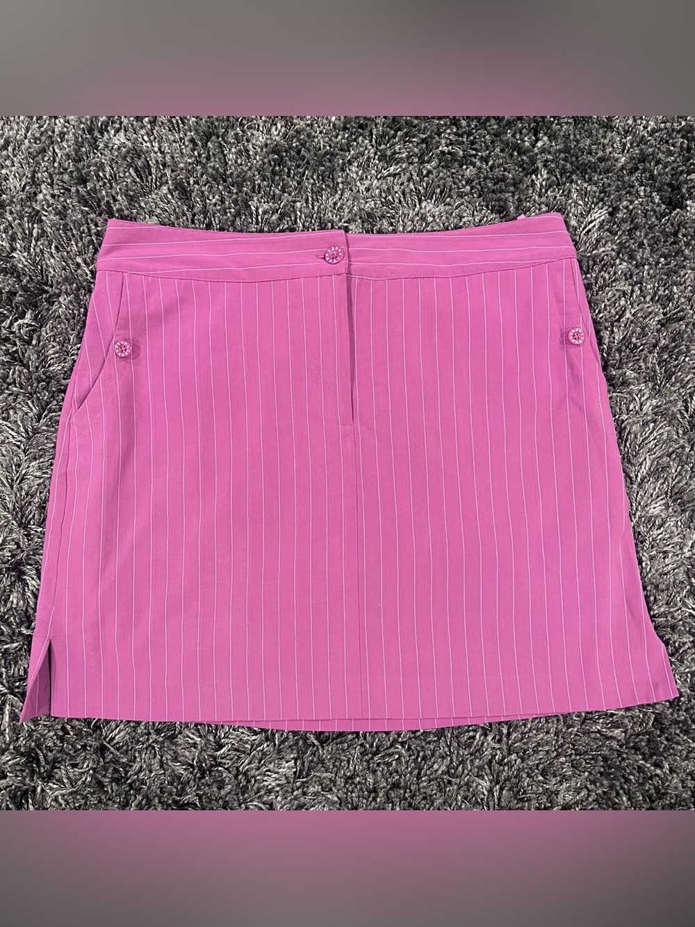 🌸IZOD PURPLE PINSTRIPE GOLF SKIRT SIZE 12🌸